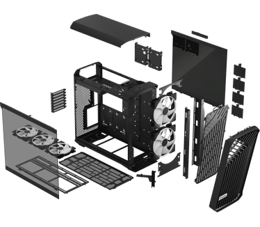 Fractal Design Torrent Black RGB TG Light Tint