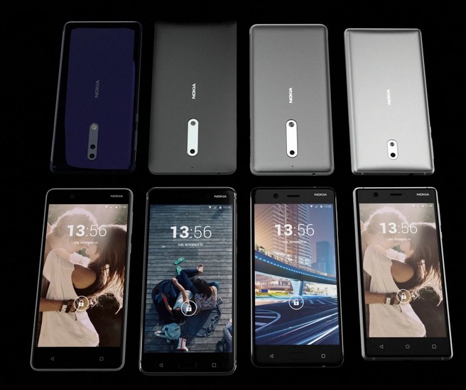 Nokia-render toont toestel met dubbele camera