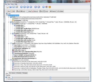 DirSync Pro 1.4 screenshot (481 pix)