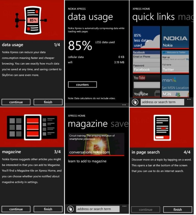 Nokia Xpress-browser