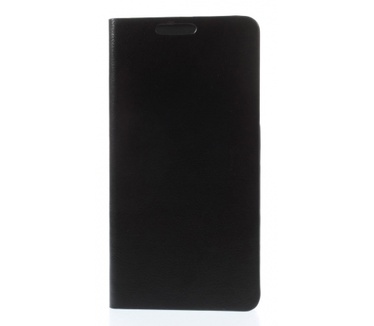 Kees Lederlook Portemonnee Hoesje HTC Desire 820 - Zwart