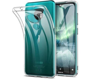 qMust Nokia 5.3 Flexibel Hoesje Transparant