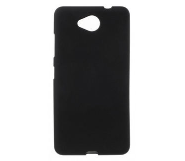 Kees Mat Gel Hoesje Microsoft Lumia 650 - Zwart