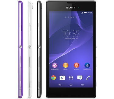 Sony Xperia T3 Paars