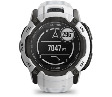 Garmin Instinct 2X Solar 50mm Standaard Zwart (Wit)