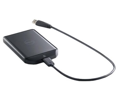 Dell USB 3.0 1TB Zwart