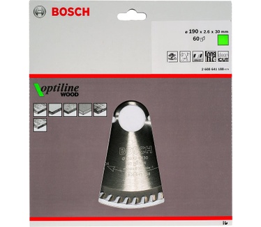 Bosch Optiline Wood Cirkelzaagbladen