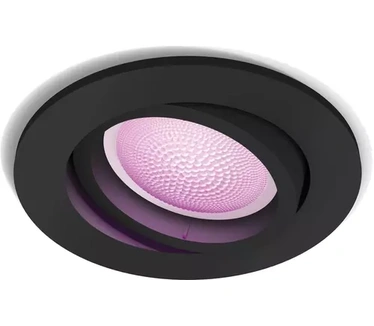Philips Hue White & Color Centura Inbouwspot (1-pack) Zwart