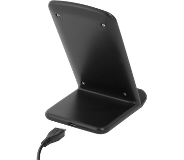 Deltaco QI-1033 Qi Draadloze Snellader Stand 10W Zwart