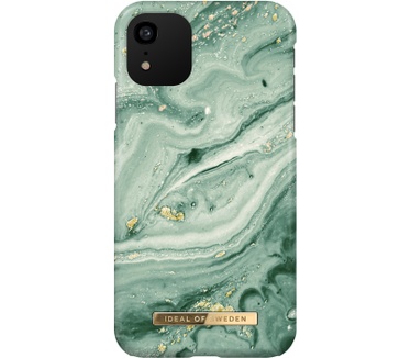 iDeal of Sweden Mint Swirl Marble (iPhone 11/XR) Multi-color