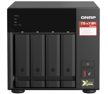 QNAP TS-473A, Seagate IronWolf schijven, 32TB