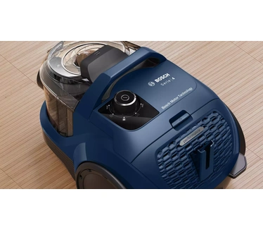 Bosch Serie | 4 ASPIRADOR BGS21X320 SIN BULSE, POTENCIA 550 W, CAPACIDAD DE POLVO 2 L, AZUL