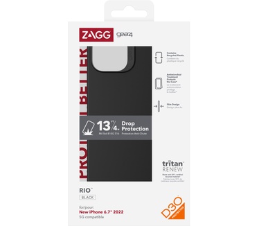 Gear4 Rio (iPhone 14 Plus) Zwart