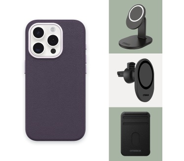 Otterbox Symmetry Cactus for MagSafe Series voor Apple iPhone 15 Pro, Plum Luxe (iPhone 15 Pro) Paars