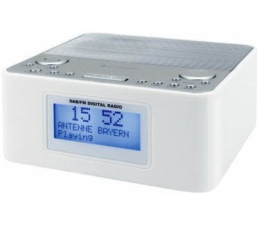 Soundmaster UR170WE DAB+, en FM wekker radio