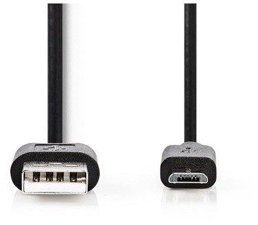 Nedis N CCGP60500BK20 - USB 2.0 Kabel A-Stecker> Micro-B-Stecker 2 m