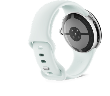 Google Pixel Watch 5, 45mm, Bluetooth, Zilver (Wit)