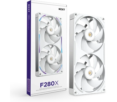 NZXT Performance RGB fan F280X Wit, 280mm