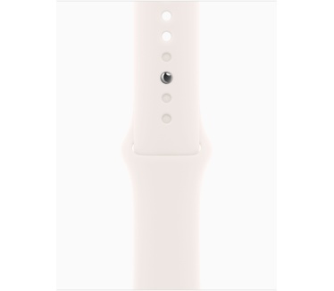 Apple Watch Series 11, 42mm, GPS, Aluminium, Sportbandje M/L, Rosé Goud (Roze)