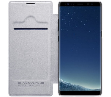 Nillkin Qin PU Leather Book Case - Samsung Galaxy Note 8 - Wit Wit