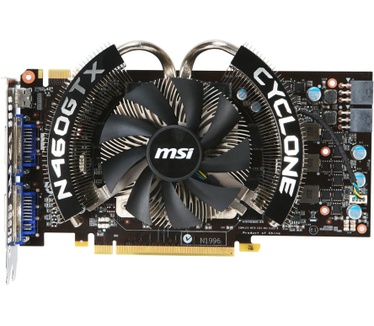 MSI N460GTX-SE Cyclone 1GD5/OC/MD