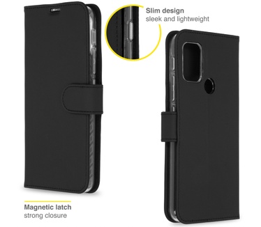 Accezz Wallet Softcase Bookcase Motorola Moto G30 / G20 / G10 (Power) (Moto G30, Moto G20, Moto G10 Power, Moto G10) Zwart
