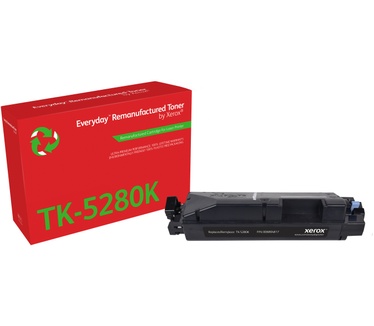 Xerox Everyday™ Zwart Remanufactured Toner van Xerox compatible met Kyocera (TK-5280K), Standaard capaciteit