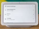 Google Nest Hub v2 interface