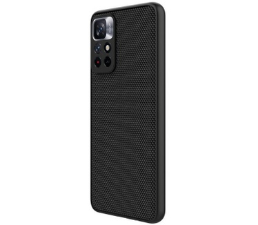 Nillkin Textured Hard Case voor Xiaomi Redmi Note 11T - Zwart Zwart