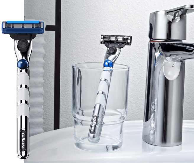 Gillette-scheermesje. Bron: Procter & Gamble