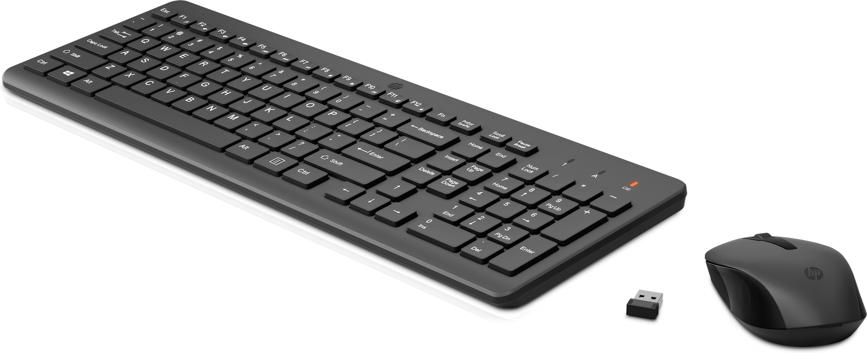 HP 150 muis en toetsenbord met kabel, desktopset Zwart, EU lay-out