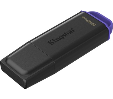 Kingston 512GB Portable USB 3.2 Gen 1 DataTraveler Exodia Black/Purple
