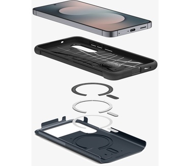 Spigen Slim Armor (MagFit) (iPhone 16 Pro Max) Zwart