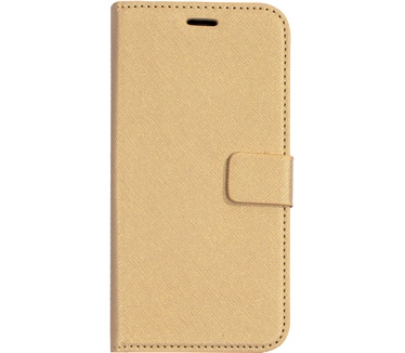 Mobiparts Saffiano Wallet Case Apple iPhone X, iPhone XS Gold