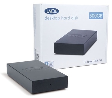LaCie Desktop Hard Disk 1TB Zwart