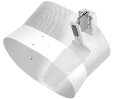 Vogel's SWM 4131 Luidsprekerwandhouder voor Sonos ERA 300, max. 5 kg, kantelbaar -30°/+30°, draaibaar tot 60° (links/rechts), wit (1x)
