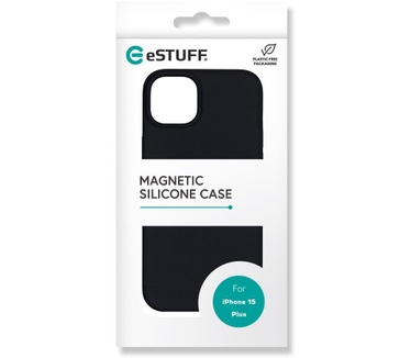 eStuff ES67150026 (iPhone 15 Plus) Zwart