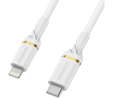 Otterbox Cable USB C-Lightning 1M USB-PD, Cloud Sky White
