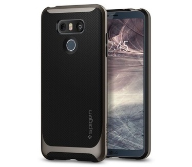 Spigen Neo Hybrid LG G6 Case - A21CS21236 - Gunmetal