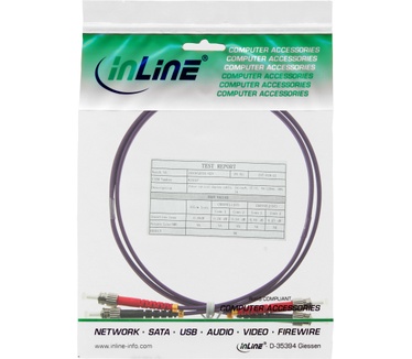 InLine ST/ST, 15 m Paars