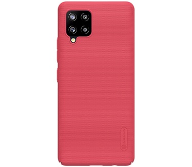 Nillkin Frosted Shield Hard Case - Samsung Galaxy A42 - Rood Rood