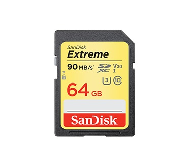 Sandisk 64GB Extreme SDXC UHS-1