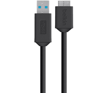 Belkin USB 3.0 naar Micro-B kabel 0,9 meter &#8211; Zwart