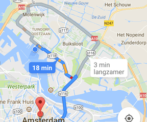 Google Maps parkeren