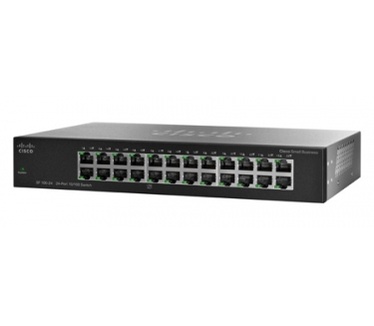 Cisco Snall Busibess 100 Series SF100-24 24-PORT 10/100 SWITCH