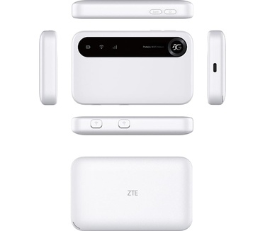 ZTE U50 Portable 5G Mifi router met Wi-Fi 6