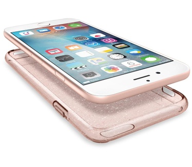 Spigen Apple iPhone 6/6S Liquid Crystal Glitter Case  Roze