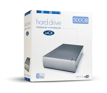 LaCie Porsche Harddrive 500GB (7200rpm, USB 2.0, 8MB)