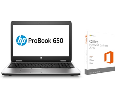 HP ProBook 650 G2 T4J06ET + Microsoft Office 2016 (YG146AA)