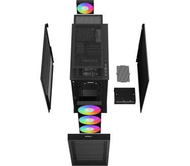 DeepCool CH560, Zwart